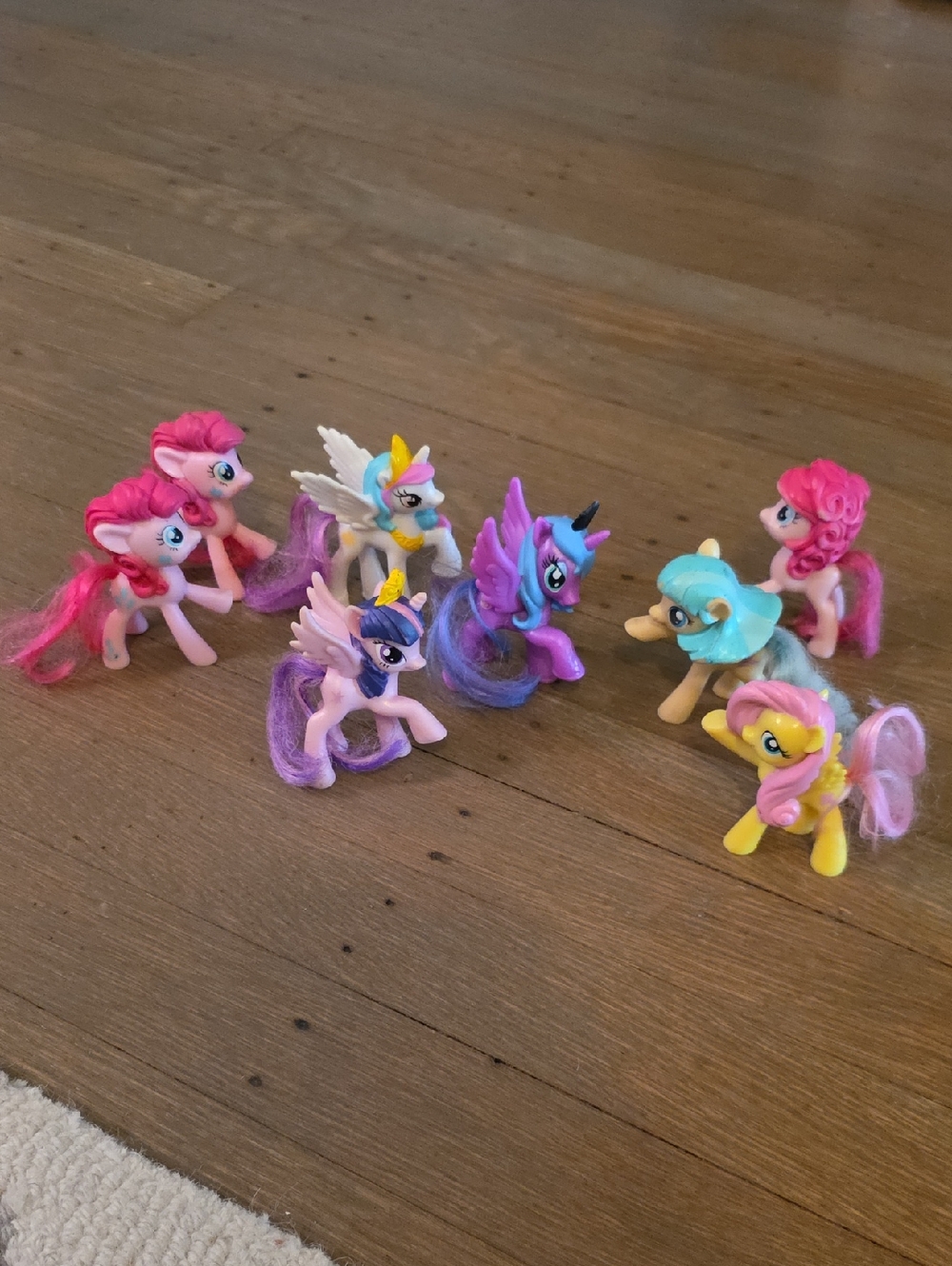 My Little Pony 2014-2015 Mcdonald Happy Meal Toy. Set Of 8